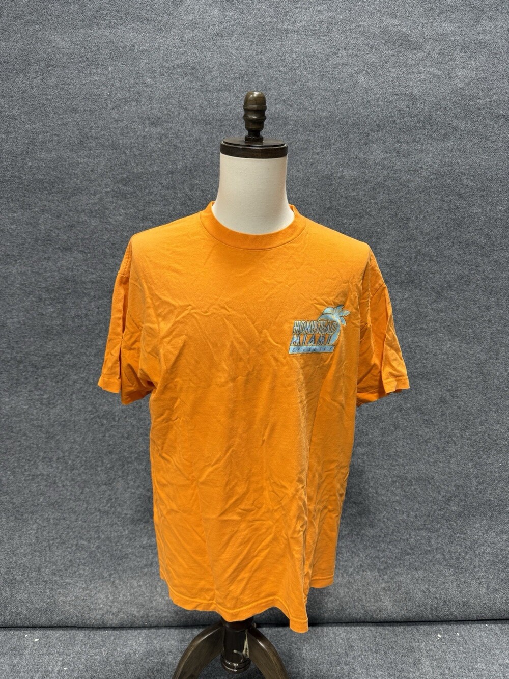 Homestead Miami Speedway T Shirt Mens Orange NASCAR Racing Graphic XL